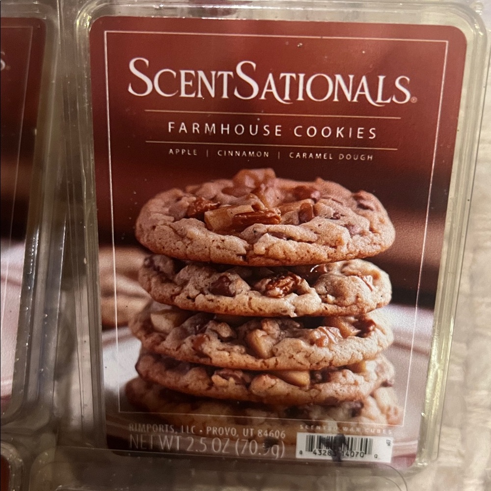10 ScentSationals New fall wax scented candle cubes cinnamon apple pie spice - Picture 5 of 7